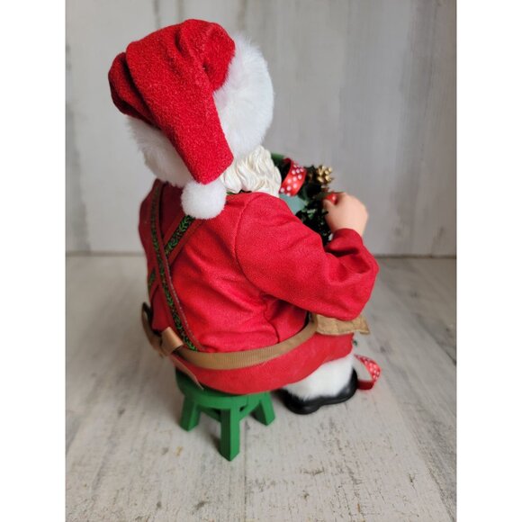 Clothtique possible dreams make it merry Santa Claus Xmas figure - Picture 4 of 8